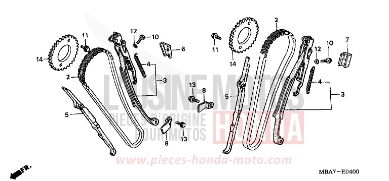 CHAINE A CAMES/TENDEUR von Shadow Aero NOIR (NH1X) von 2001